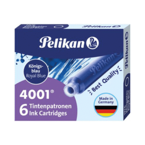 Patroane cerneala 4001 Pelikan albastru royal , 6 buc
