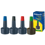 Tus stampile Pelikan - Albastru, Negru, Rosu, Verde