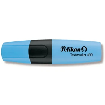 Textmarker 490 Pelikan albastru