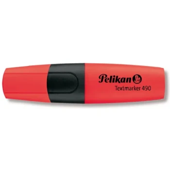Textmarker 490 Pelikan rosu