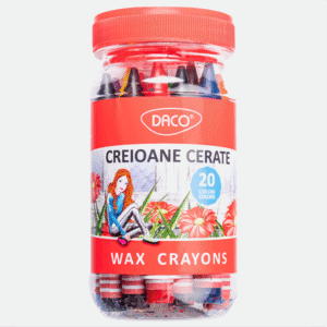 Creioane colorate cerate Daco 20 culori