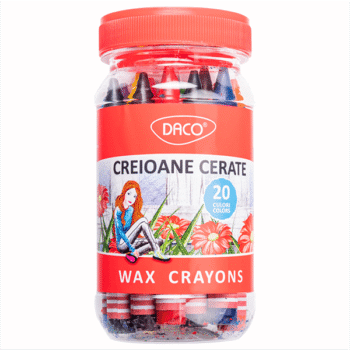 Creioane colorate cerate Daco 20 culori