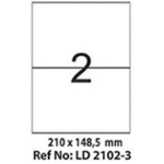 Etichete autoadezive 2 A4 210x148.5 mm