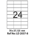 Etichete autoadezive 24 A4 70x37.125 mm
