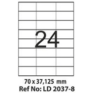 Etichete autoadezive 24 A4 70x37.125 mm