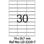 Etichete autoadezive 30 A4 70x29.7 mm