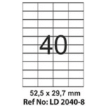 Etichete autoadezive 40 A4 52.5x29.7 mm