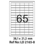 Etichete autoadezive 65 A4 38.1x21.2 mm