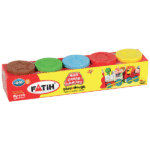 Plastilina usoara Modeling Dough Fatih 5 x 50g