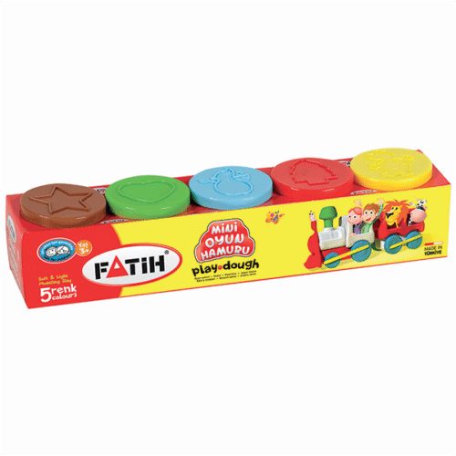 Plastilina usoara Modeling Dough Fatih 5 x 50g