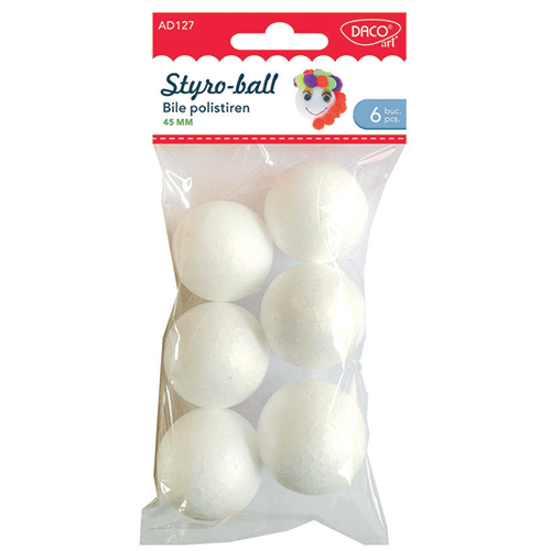 Bile polistiren 4.5 cm