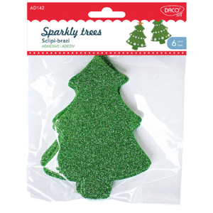 Brazi spuma glitter Daco