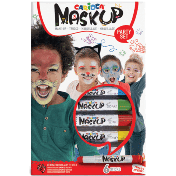 Culori piele si fata Carioca Mask Up 6 culori - Party