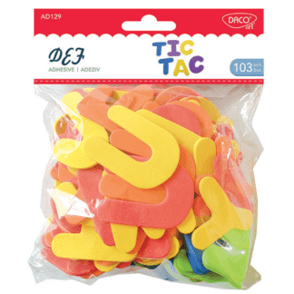 Def Litere autoadezive spuma Daco