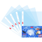 Folie protectie documente cristal A4 Daco 40 microni 100 buc