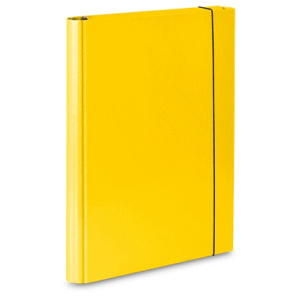 Mapa cu latime din carton 310 - galbena