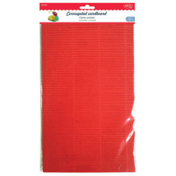 Carton ondulat colorat Daco 5 buc