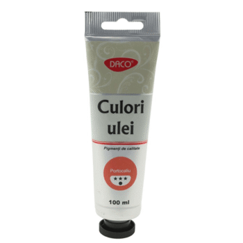 Culori ulei 100ml Daco - Portocaliu