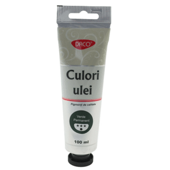 Culori ulei 100ml Daco - Verde Permanent