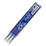 Rezerve Pilot FriXion 0.5 mm vf Mediu 3buc set - albastru inchis