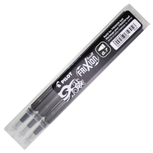 Rezerve Pilot FriXion 0.7 mm 3buc set - negru