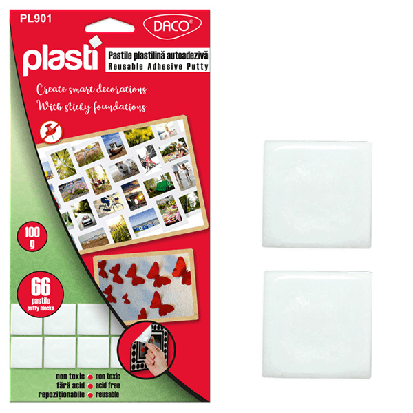 Plastilina repozitionabila Daco 100g Plastilina repozitionabila Daco 100g