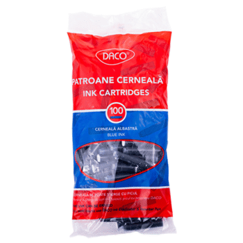 Patroane cerneala Daco 100 buc - albastre