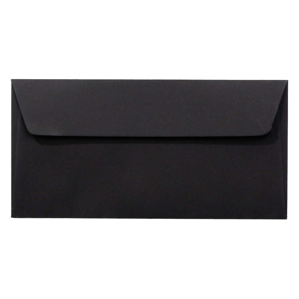 Plic colorat DL 120g mp - negru Plic negru DL color