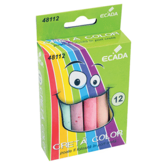Creta colorata Ecada 12 buc