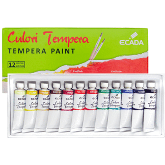 Culori tempera Ecada 12 culori