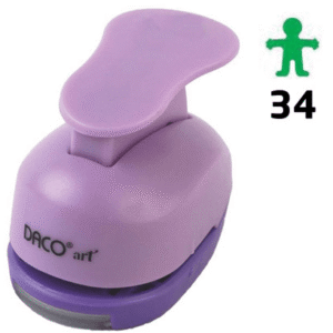 Perforator cu model 2.5 cm - Baietel (34)