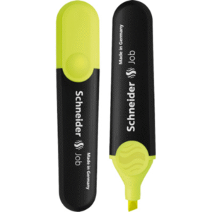 Marker evidentiator Schneider Job - galben