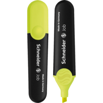Marker evidentiator Schneider Job - galben