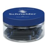 Patroane cerneala Schneider albastre , borcan 30 buc