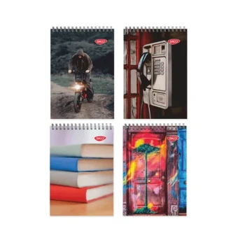 Bloc notes A7 80f Daco spirala sus