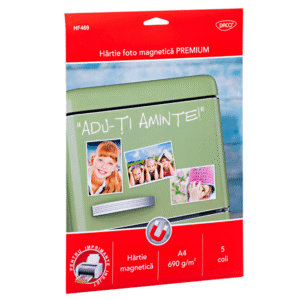 Hartie foto magnetica Daco A4 690g 5 coli