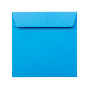 Plic albastru patrat 14x14