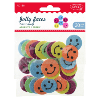 Zambareti Daco spuma autoadeziva glitter