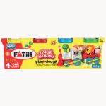 Plastilina usoara Modeling Dough Fatih 4x130g