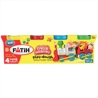 Plastilina usoara Modeling Dough Fatih 4x130g