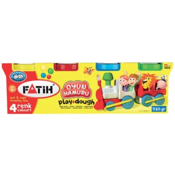 Plastilina usoara Modeling Dough Fatih 4x130g
