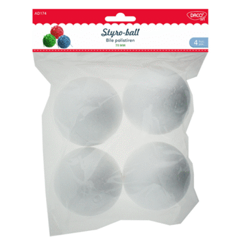 Bile polistiren 7.5 cm