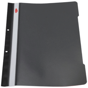 Dosar plastic cu sina A4 Daco - Negru