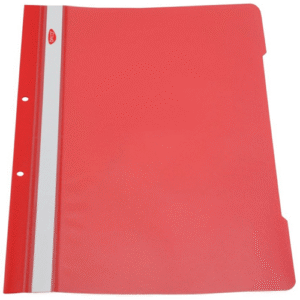 Dosar plastic cu sina A4 Daco - Rosu