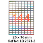 Etichete autoadezive 144/A4 25 x 16 mm