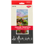 Culori tempera 10 culori Artist Daco 22ml