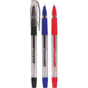 Pix gel Softgel Pensan 0.5mm - albastru, negru, rosu