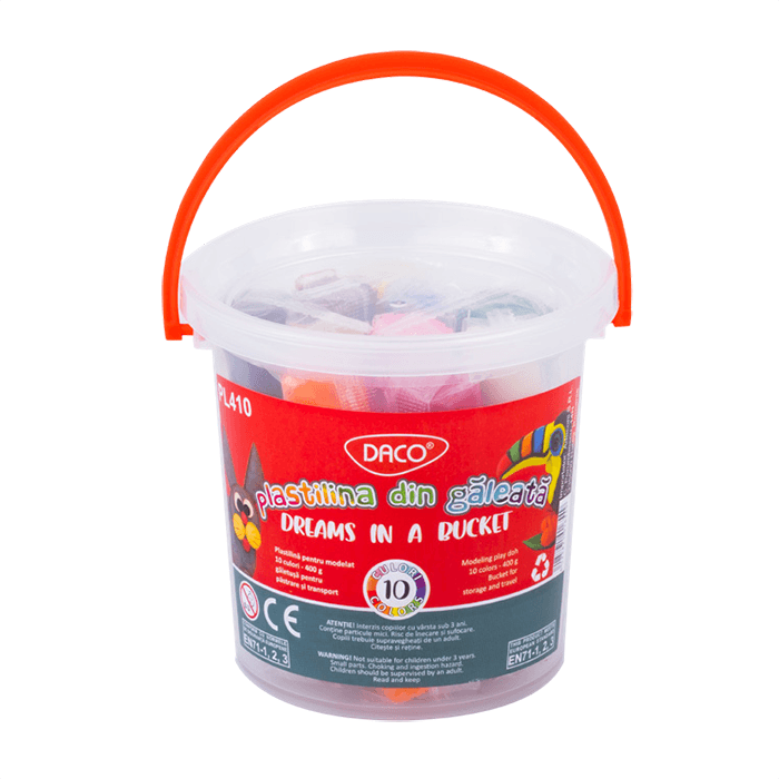 Plastilina galetusa Daco 10 culori Plastilina galetusa Daco 10 culori