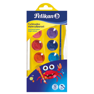 Acuarele pastile Pelikan Junior 12 culori