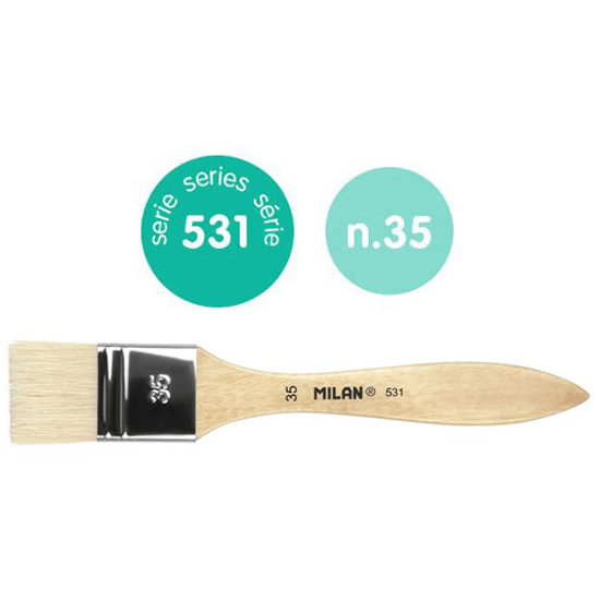 Pensula Milan seria 531 par porc - nr 35 Pensula Milan seria 531 par porc - nr 35